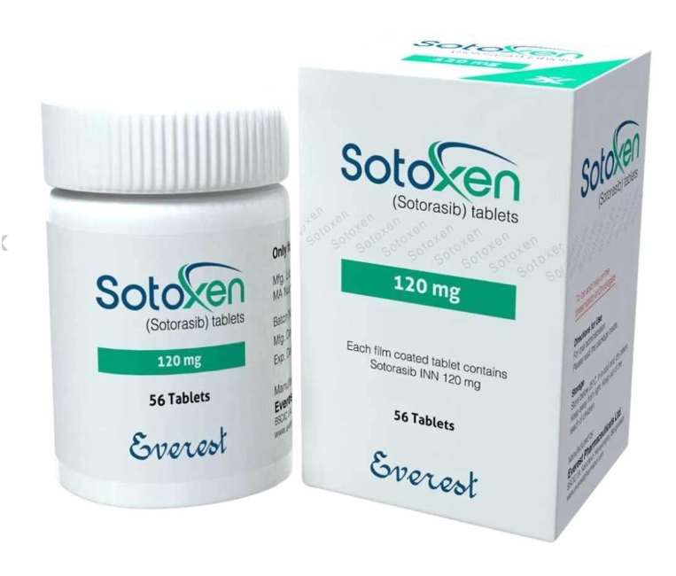 SOTOXEN 120MG  ĐIỀU TRỊ UNG THƯ PHỔI KHÔNG TẾ BÀO NHỎ